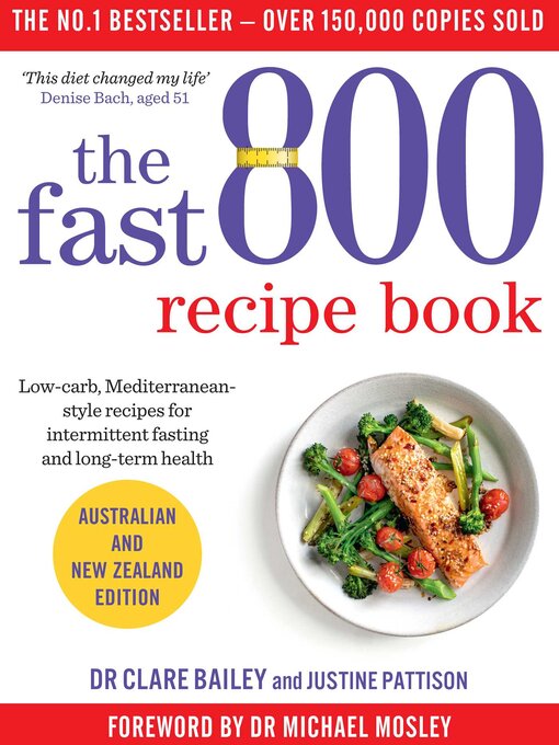 Title details for The Fast 800 Recipe Book by Dr Clare Bailey - Wait list